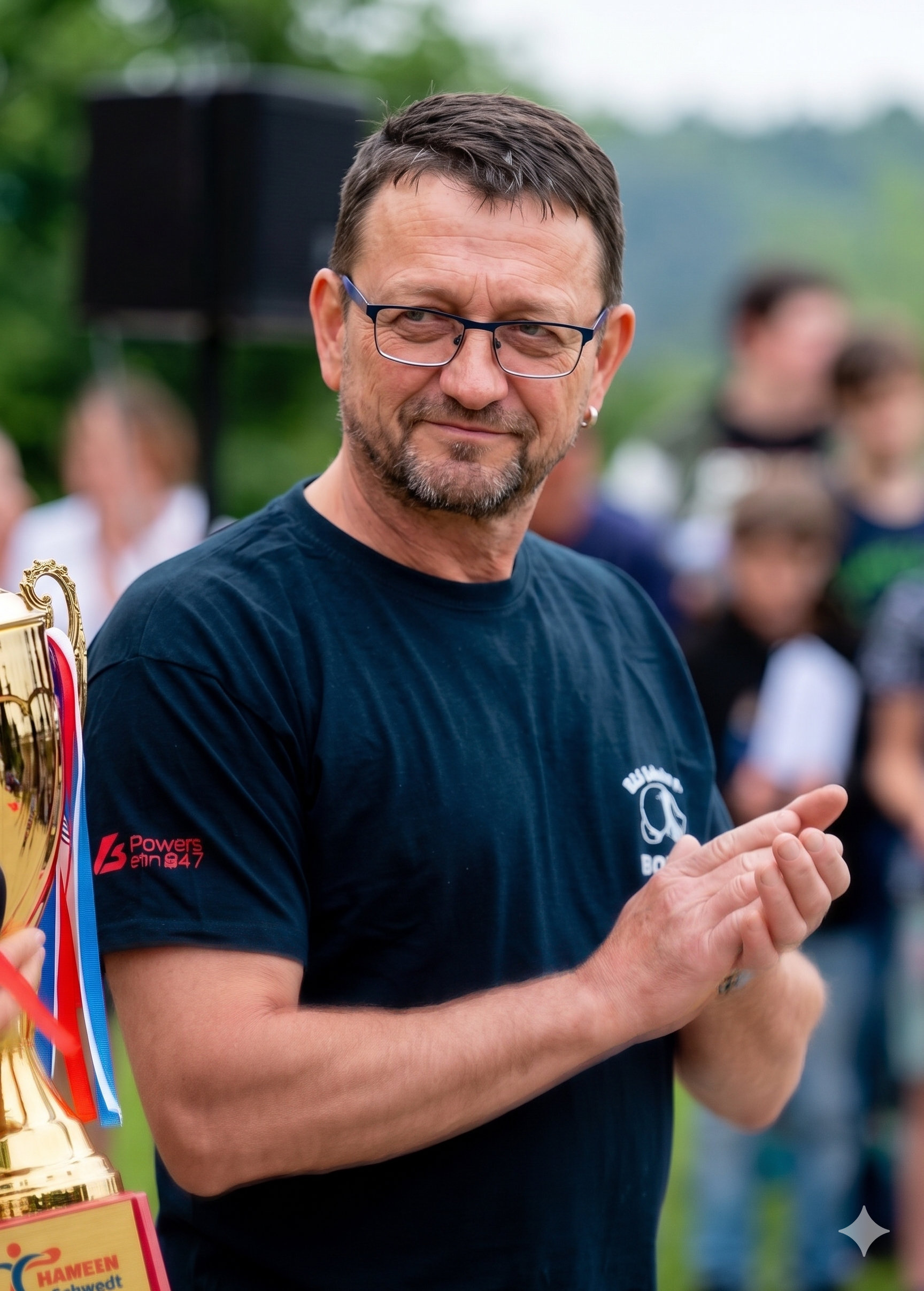Heiko Kött, Vorsitzender und Boxtrainer der BSG Sebnitz